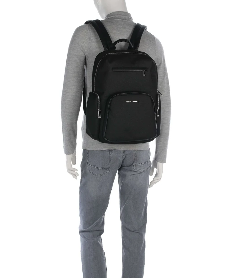 Armani Exchange Singapore Rucksack black
