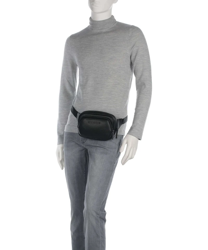 Armani Exchange Madrid Gürteltasche black