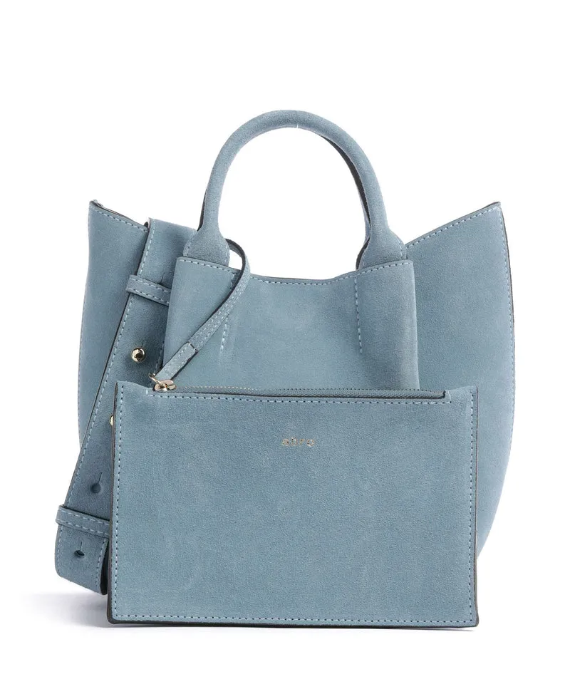 Abro Suede Essential Small Handtasche sapphire