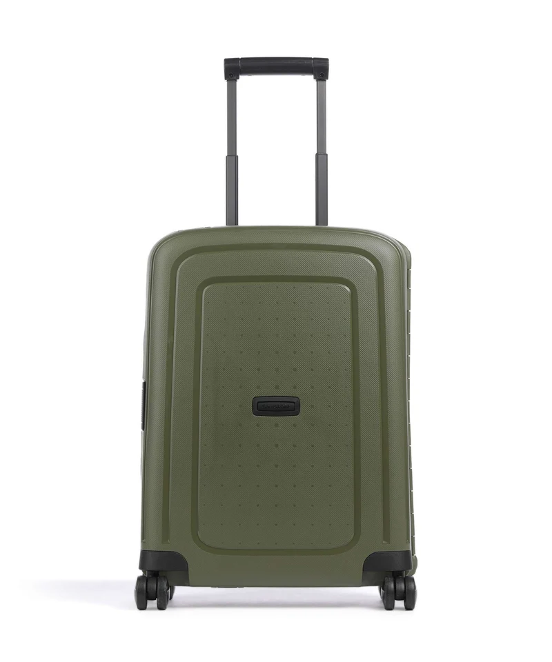 Samsonite S'Cure 4-Rollen Trolley olive