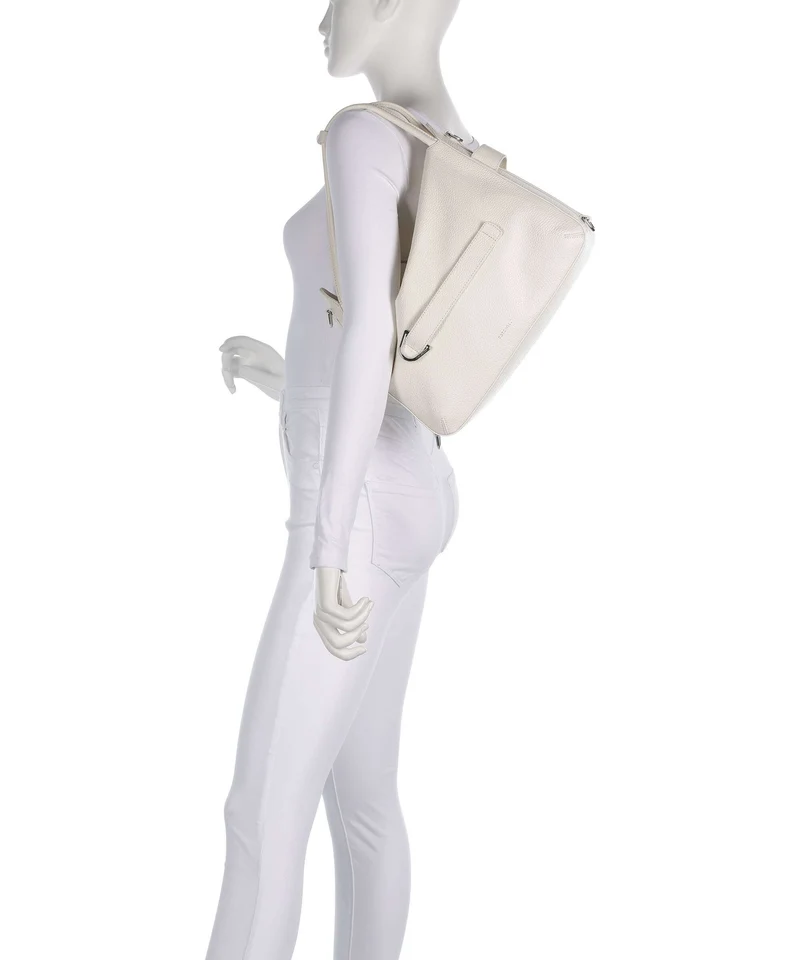 Coccinelle Gretel Ribbon Beuteltasche pearl