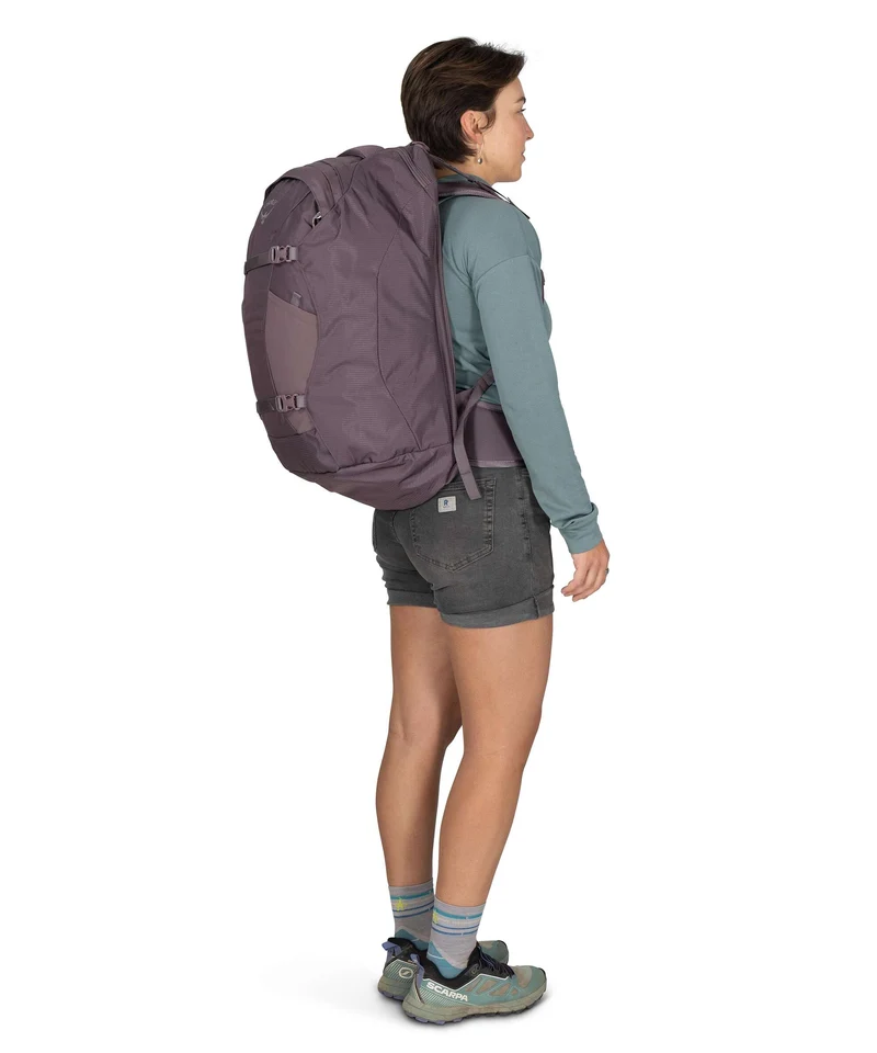 Osprey Fairview 40 Reiserucksack graphite purple