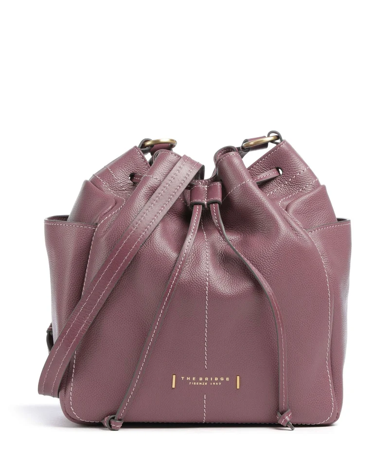 The Bridge Letizia Soft Bucket Handtasche orchidea