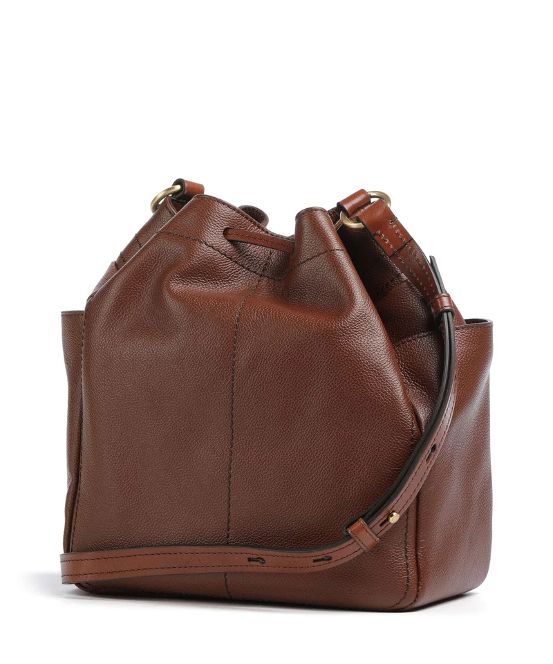 The Bridge Letizia Soft Bucket Handtasche marrone