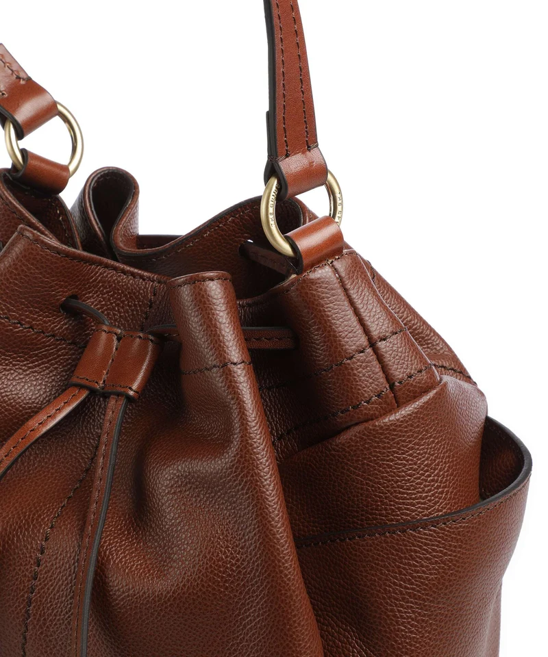 The Bridge Letizia Soft Bucket Handtasche marrone