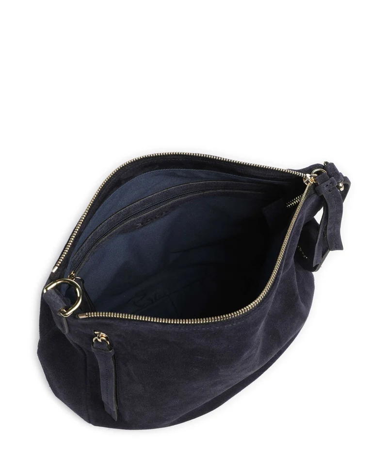 Abro Suede Juna Small Beuteltasche navy