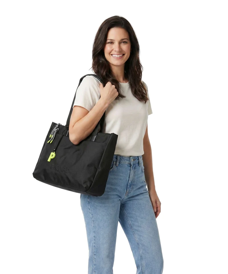 Picard Lucky One Shopper schwarz
