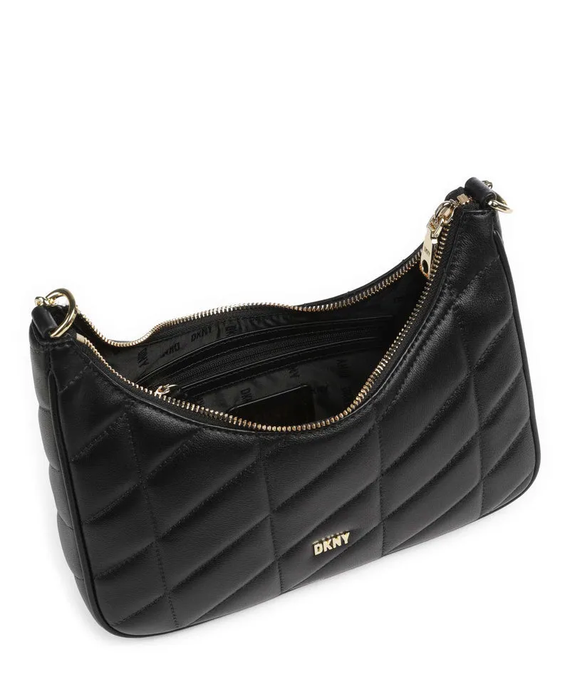 DKNY Betty Schultertasche black/gold