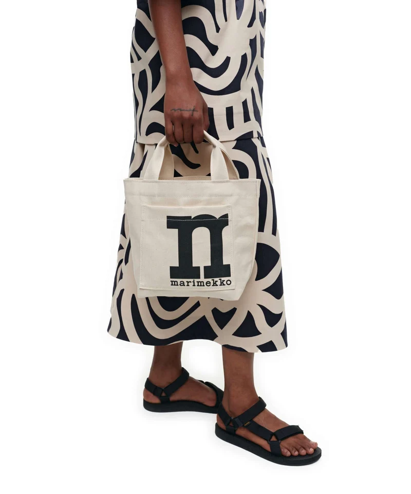 Marimekko Mono Solid Mini Handtasche cotton