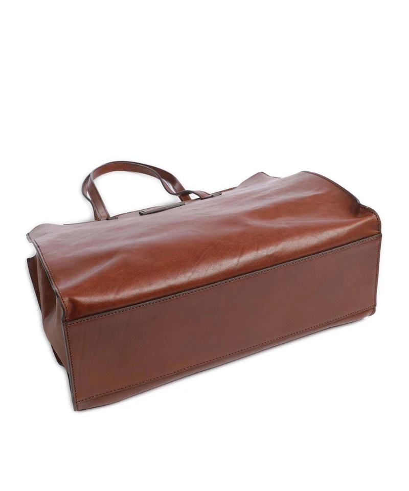 The Bridge Mirra Shopper marrone