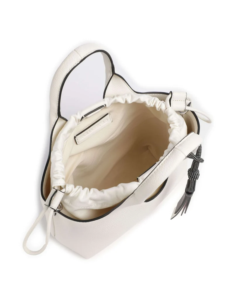 Karl Lagerfeld K/Ikon Small Handtasche offwhite
