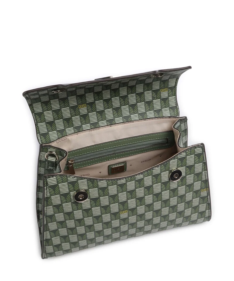 Guess G Wave Handtasche green logo