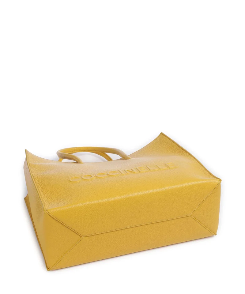 Coccinelle Myrtha Maxi Logo Shopper soleado