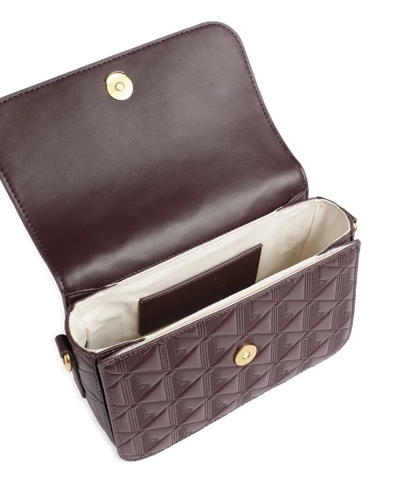 Lacoste Maheki Schultertasche fudge