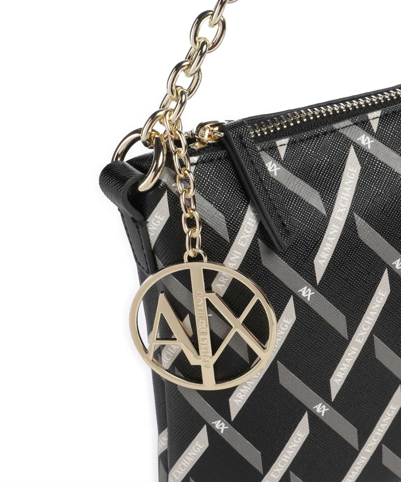 Armani Exchange Gynger Logo Schultertasche black