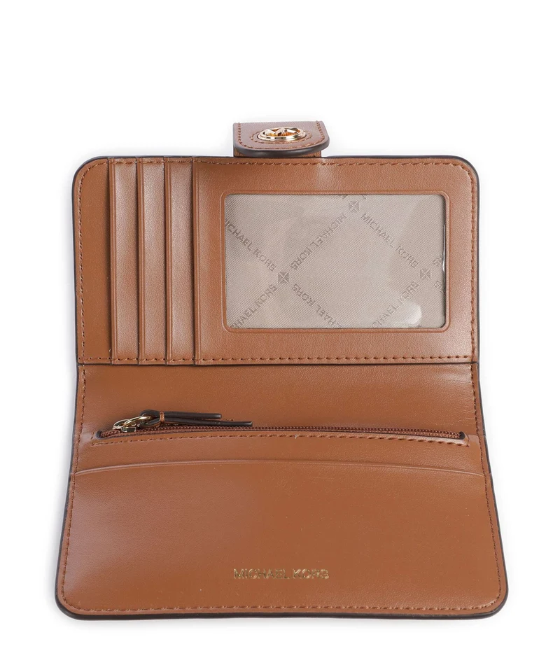 Michael Kors MK Charm Geldbörse vanilla/acorn