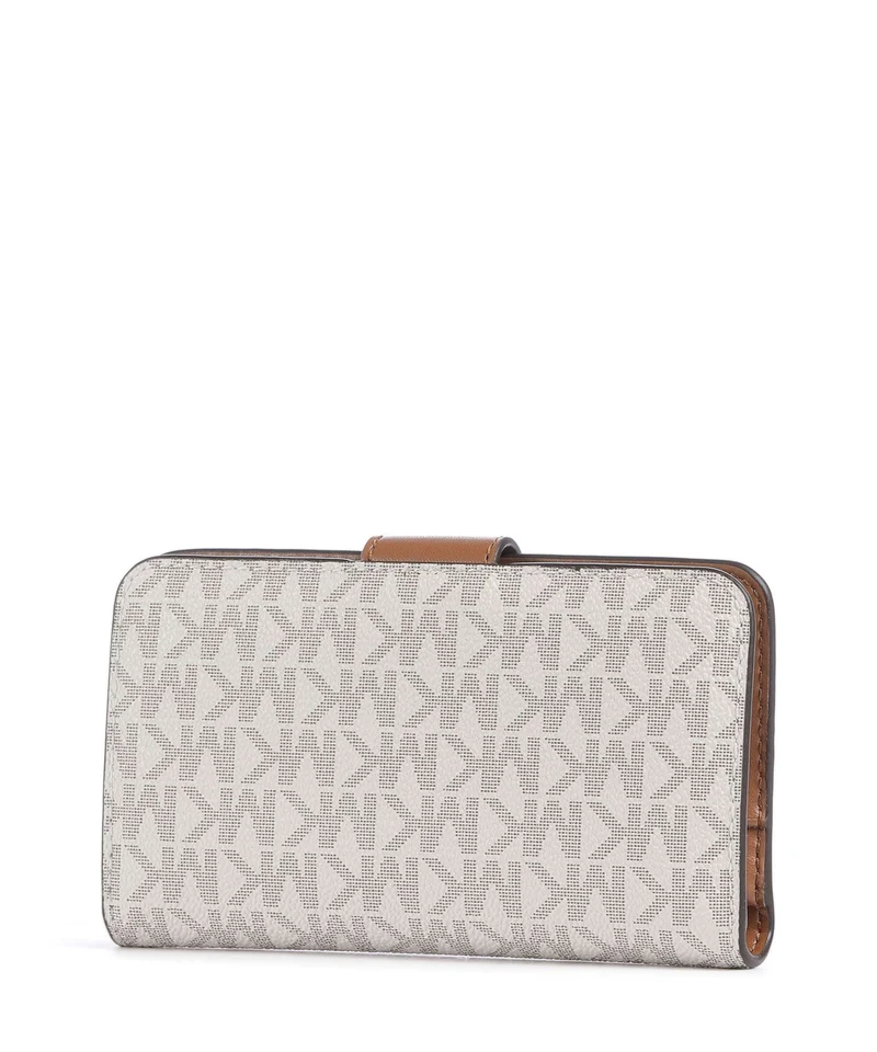 Michael Kors MK Charm Geldbörse vanilla/acorn