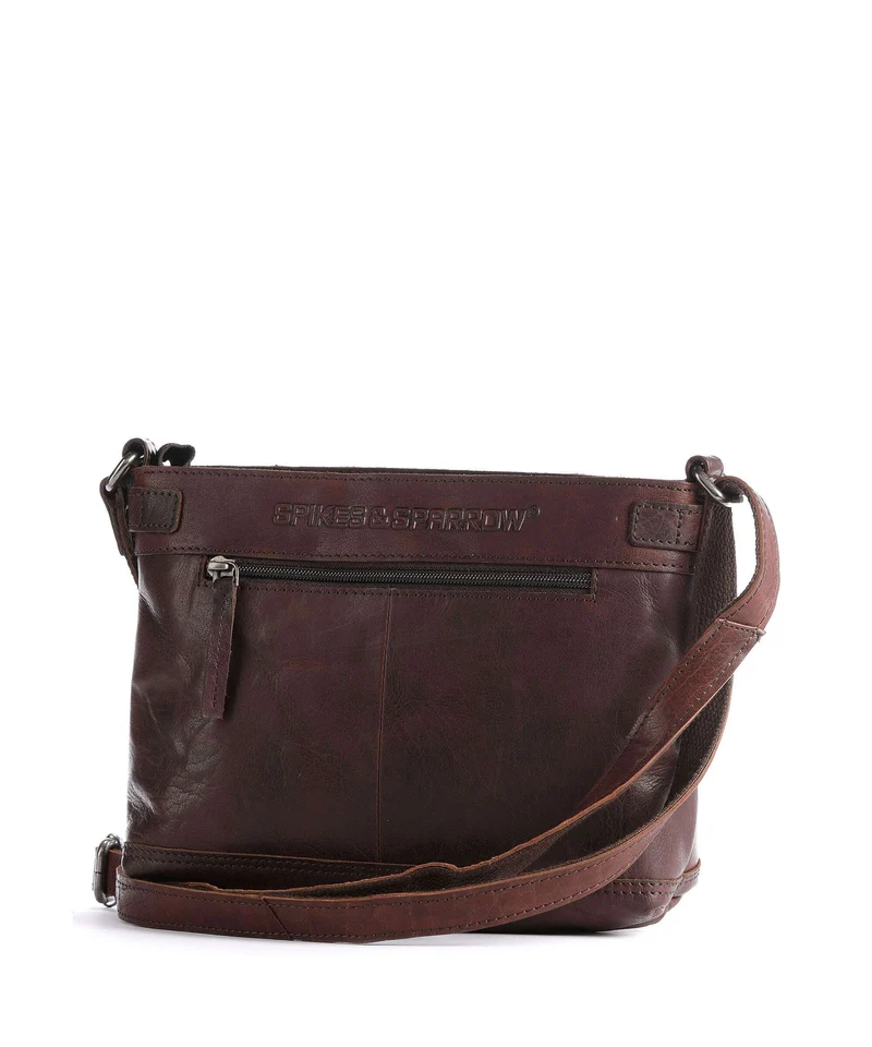 Spikes & Sparrow Bronco Umhängetasche dark brown