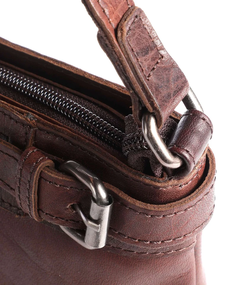 Spikes & Sparrow Bronco Umhängetasche dark brown