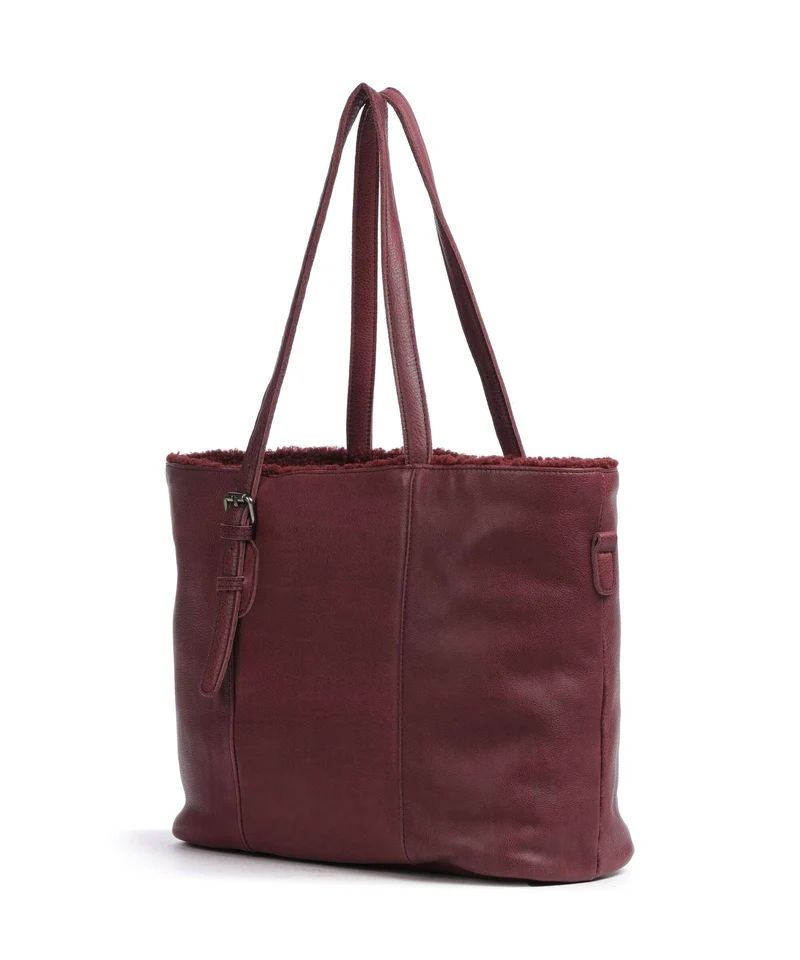 FredsBruder Inside Out Shopper dark berry