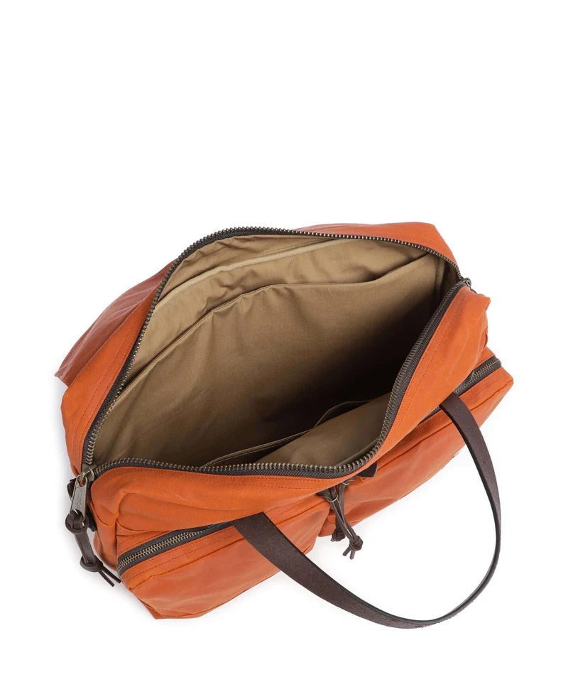 Filson Tin Cloth 24 Hour Aktentasche rust