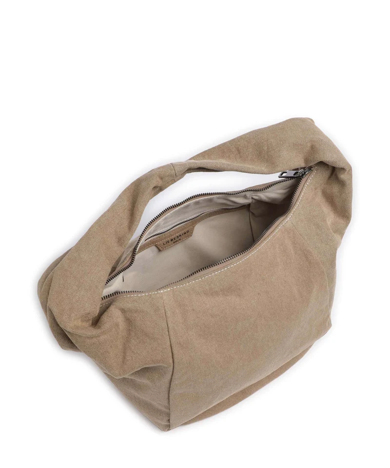 Liebeskind Farrah Denim M Beuteltasche beige