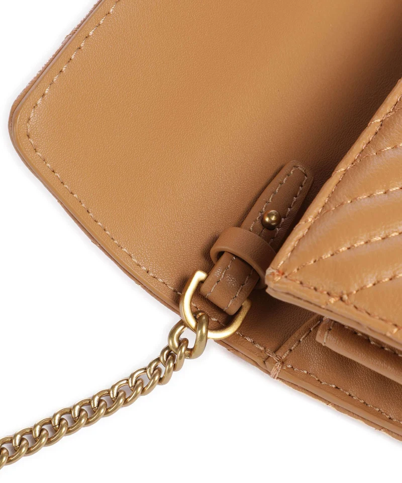 Pinko Love One Geldbörse torrone/antique gold