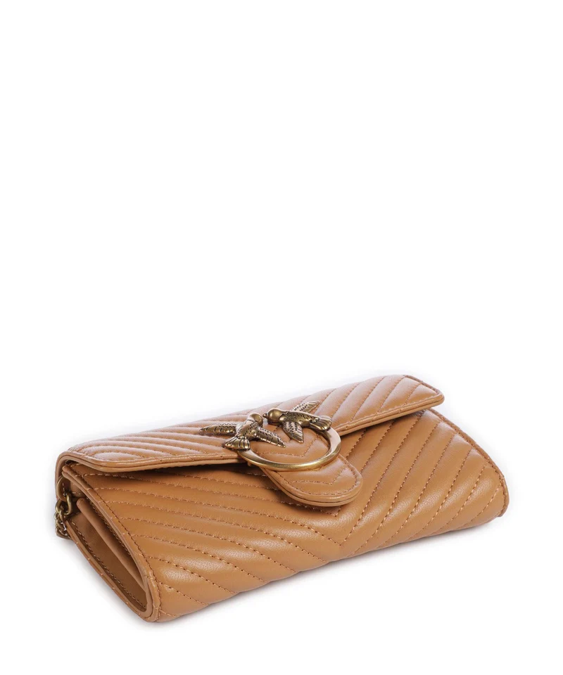 Pinko Love One Geldbörse torrone/antique gold