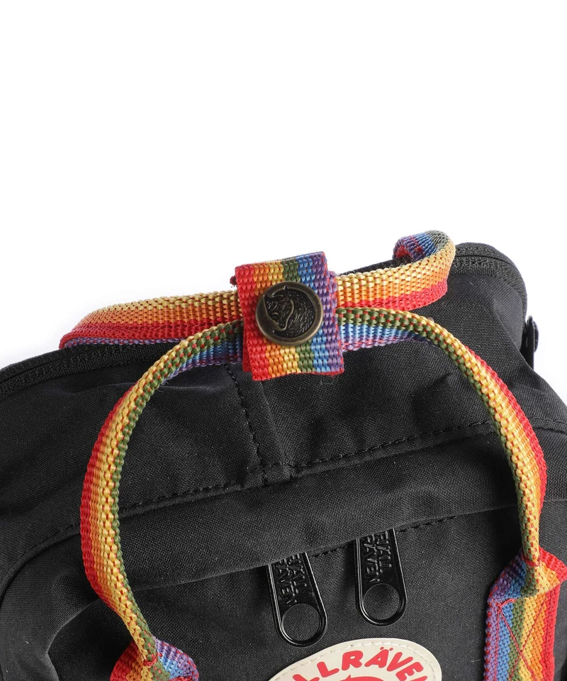 Fjällräven Kånken Sling Umhängetasche black/rainbow