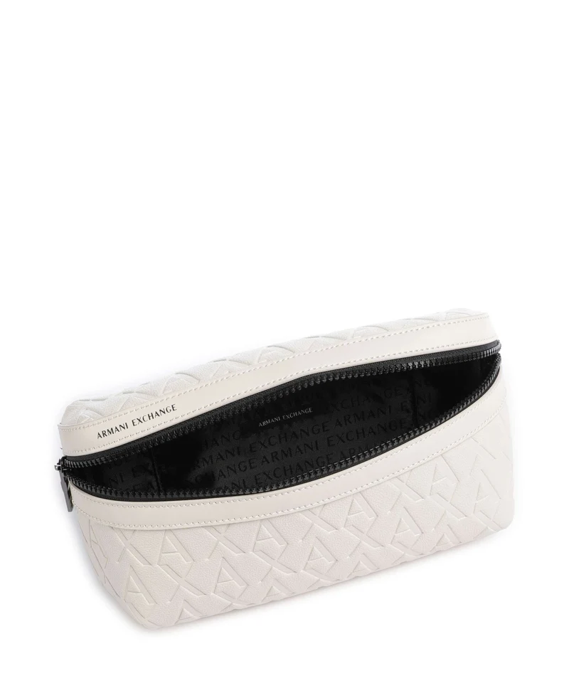 Armani Exchange Liam Gürteltasche cream