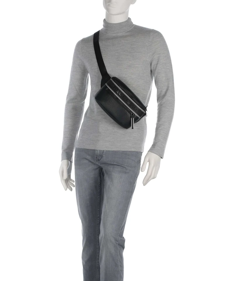 Armani Exchange Ian Gürteltasche black