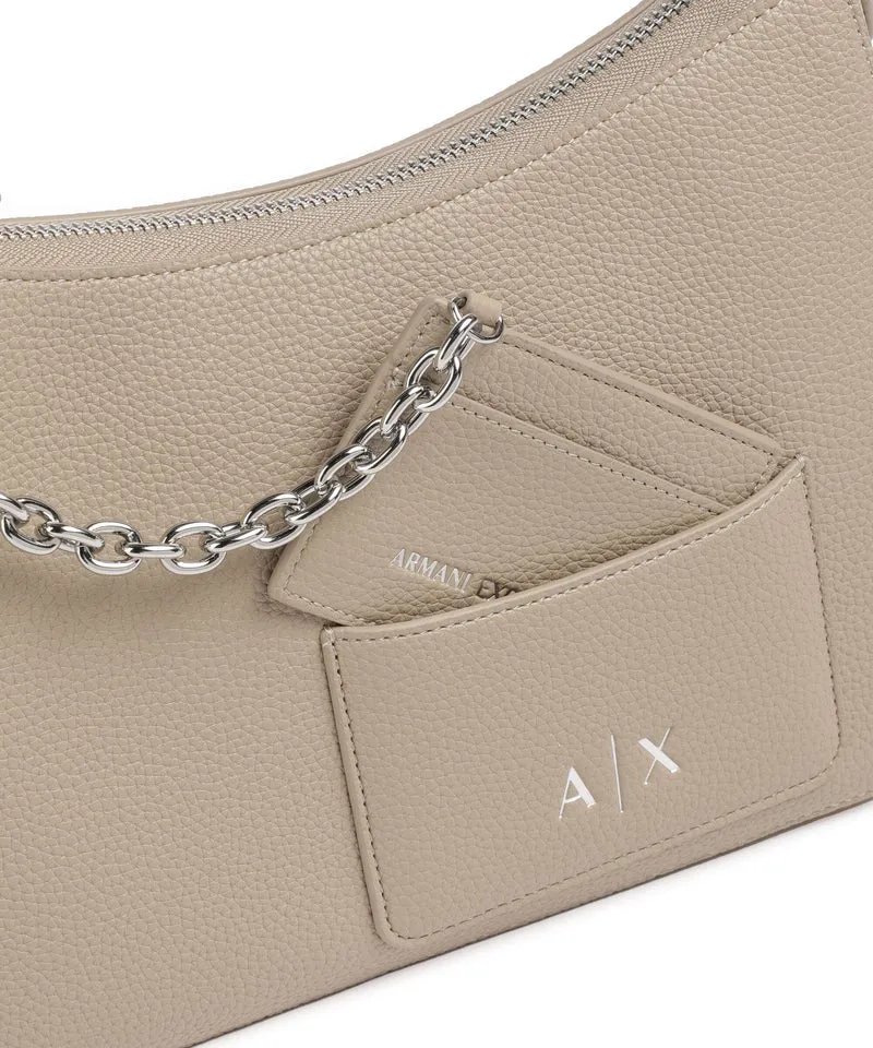 Armani Exchange Mila M Schultertasche sand