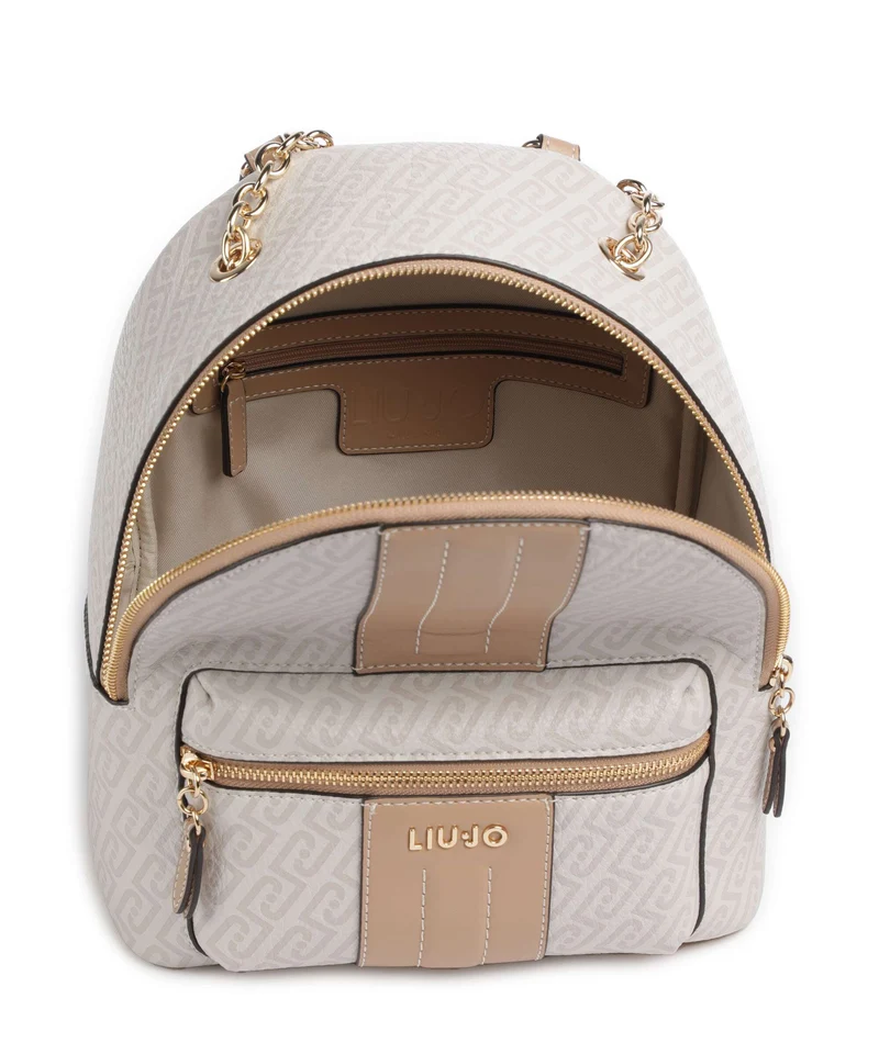 Liu Jo Ematite M Rucksack naturale/dark cipria