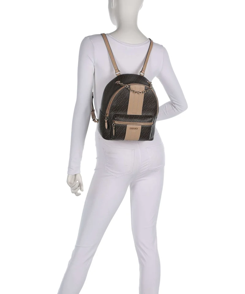 Liu Jo Ematite M Rucksack naturale/dark cipria