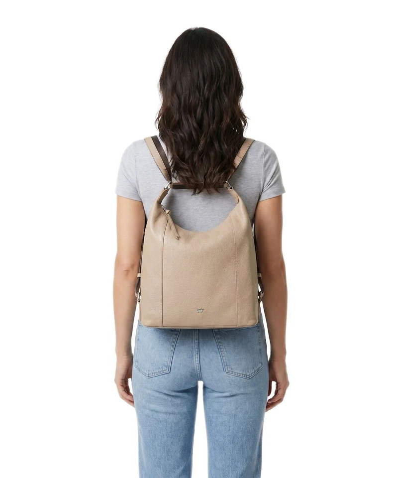 Braun Büffel Hanna Rucksack-Tasche creme