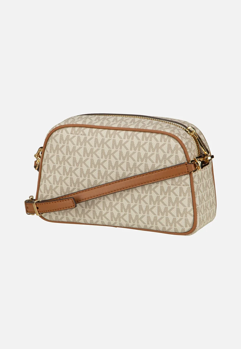Jet Set SM Camera XBody MK SIG Vanilla/Acorn - Crossbody Bag