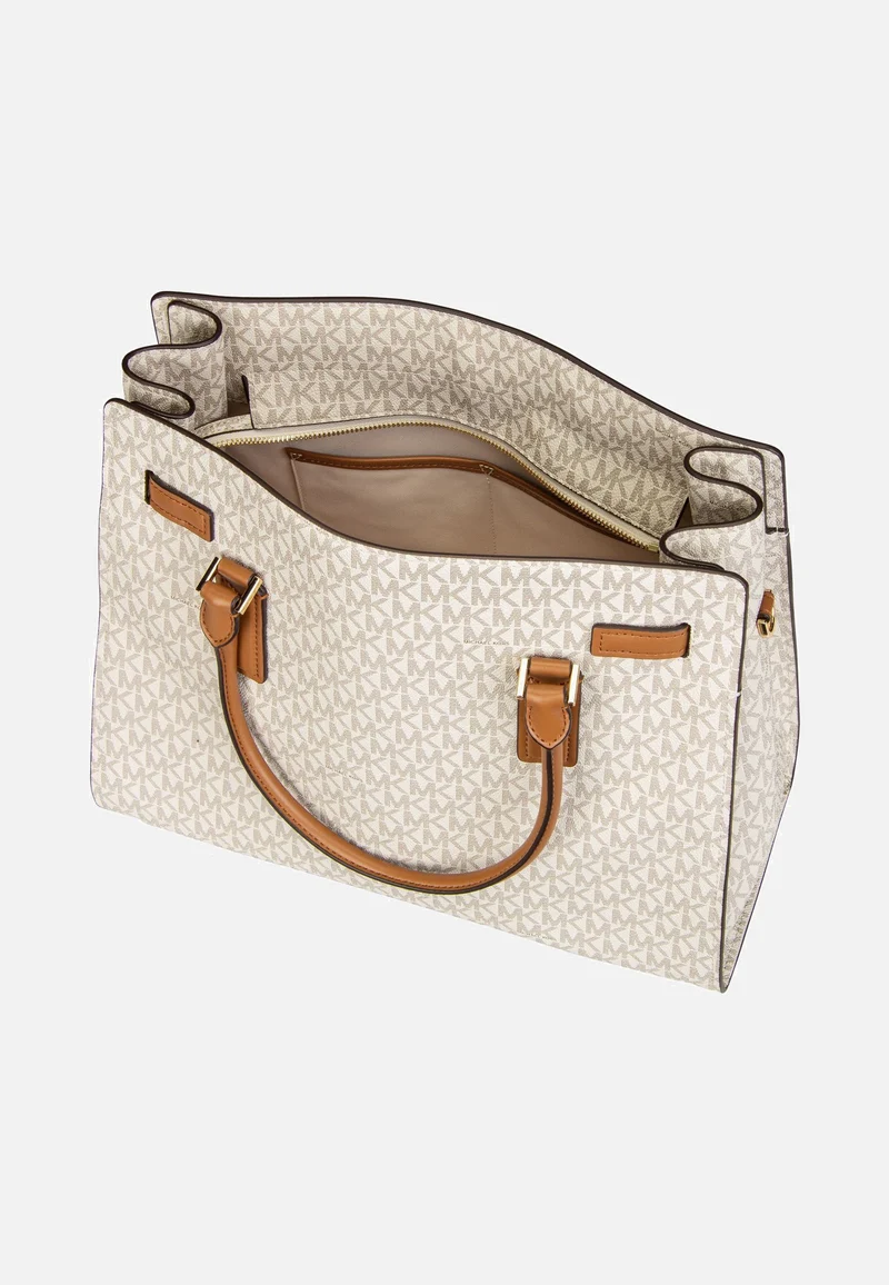 Hamilton LG Satchel MK SIG Vanilla/Acorn - Satchel