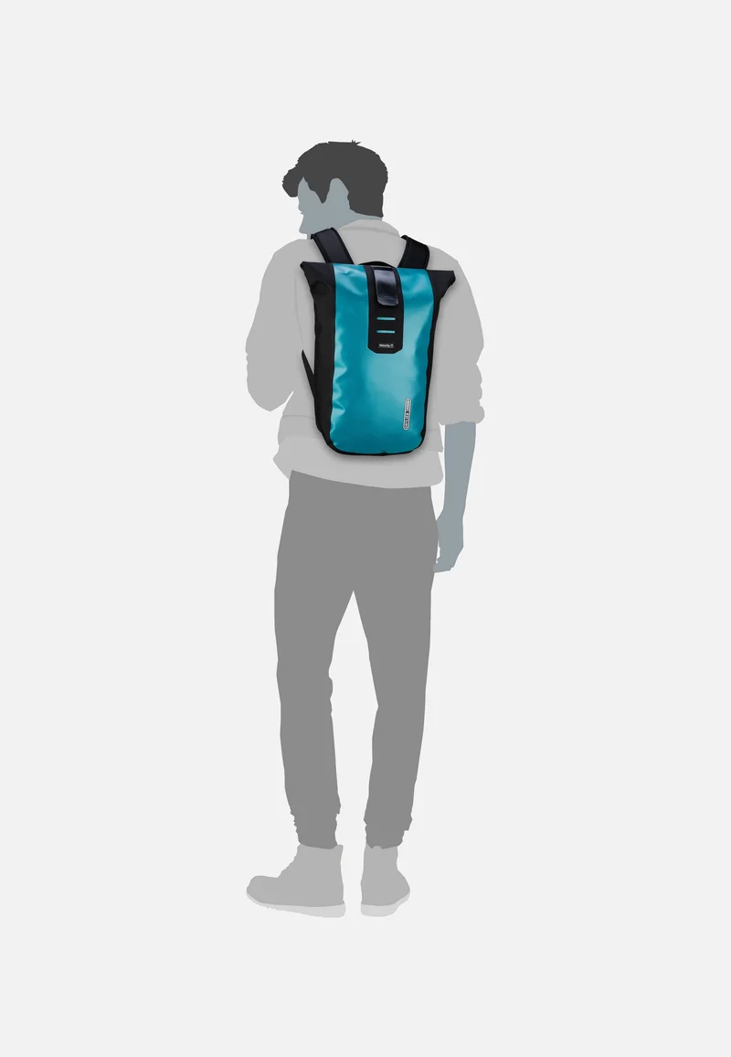 Velocity 17L Petrol-Black - Rolltop Rucksack