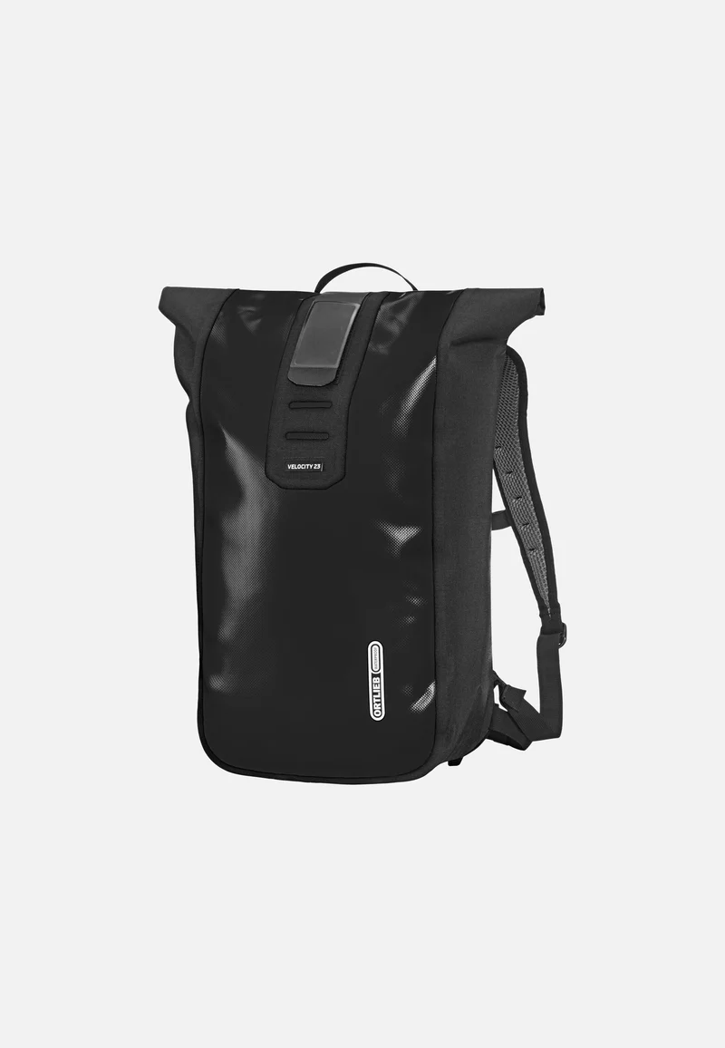 Velocity 23L Schwarz - Rolltop Rucksack