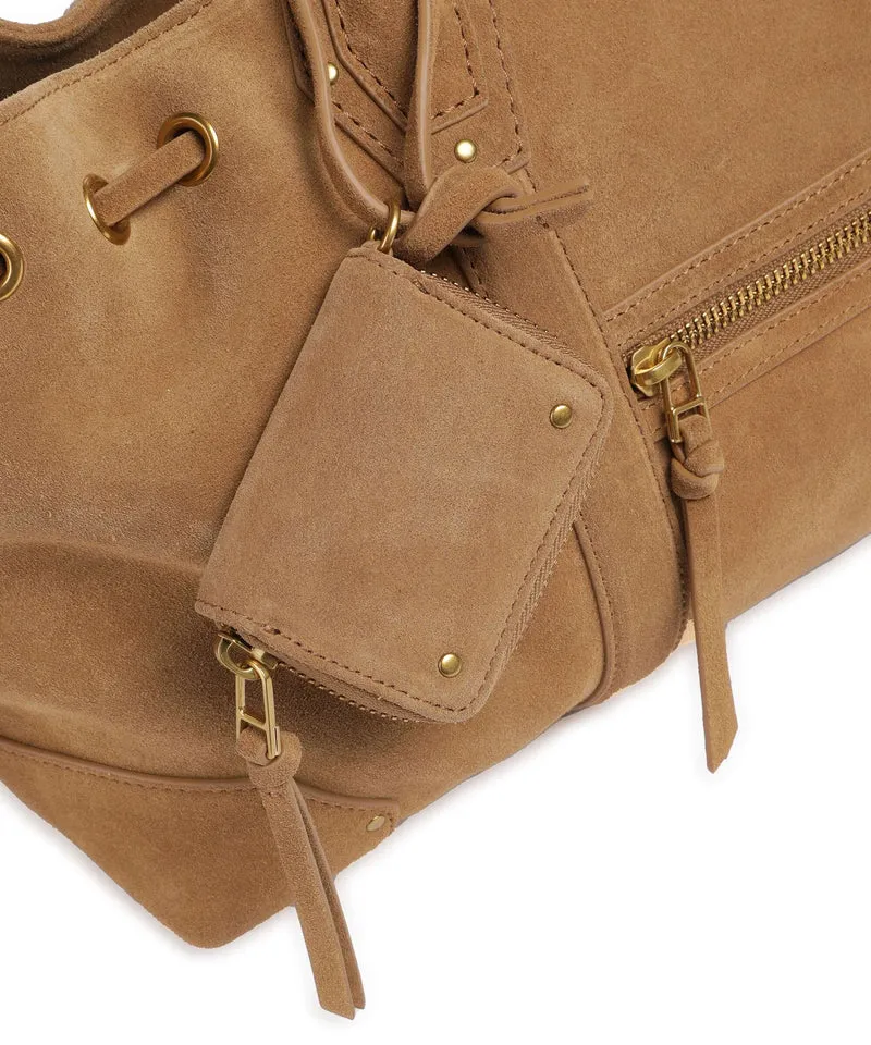 The Kooples Handtasche camel