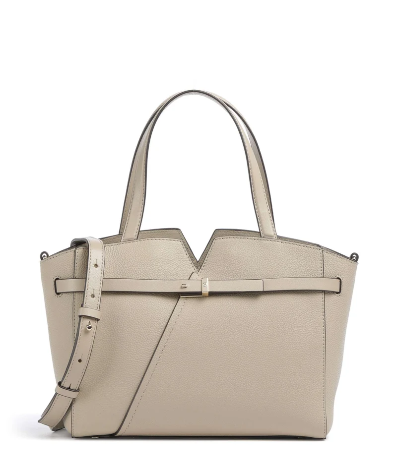 BOSS Revers Small Handtasche light beige