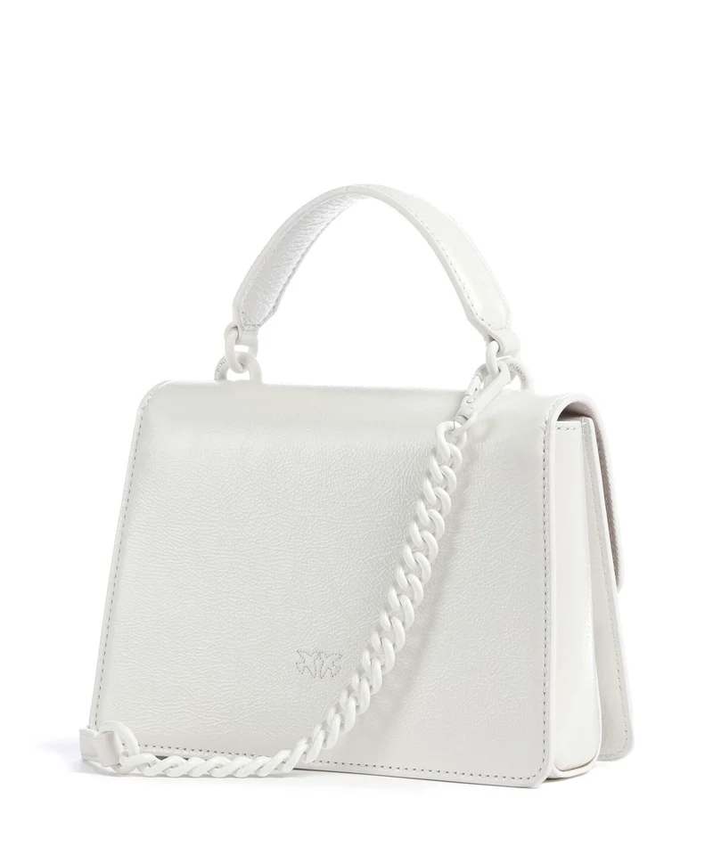 Pinko Love One Mini Handtasche bianco nembo/block color