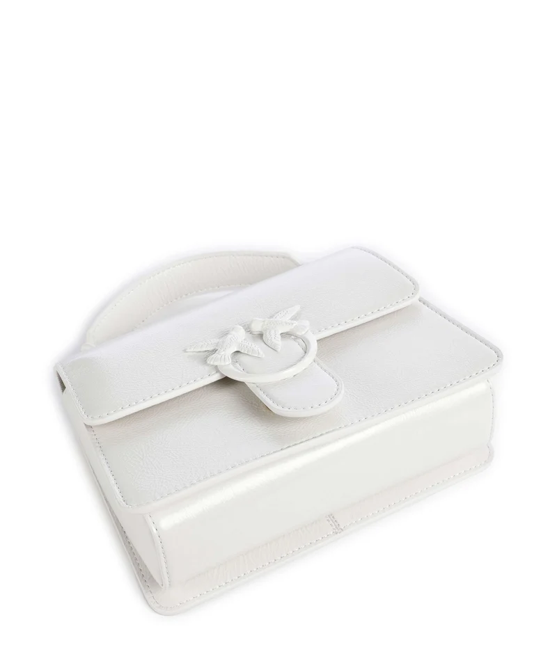 Pinko Love One Mini Handtasche bianco nembo/block color