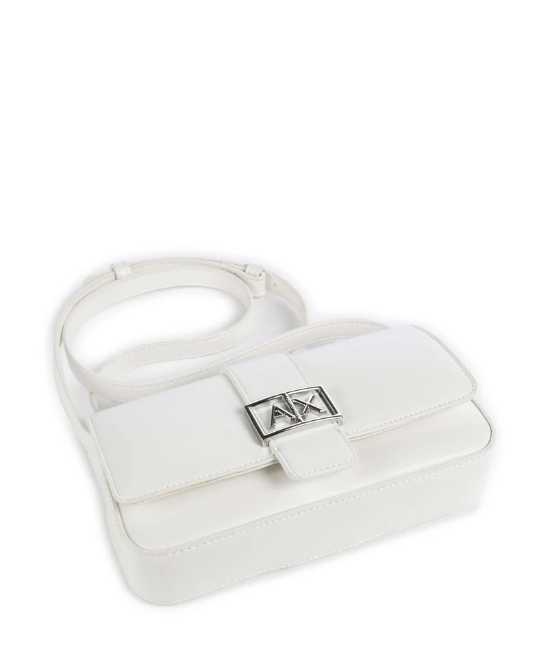 Armani Exchange Wonder Mini Umhängetasche off white