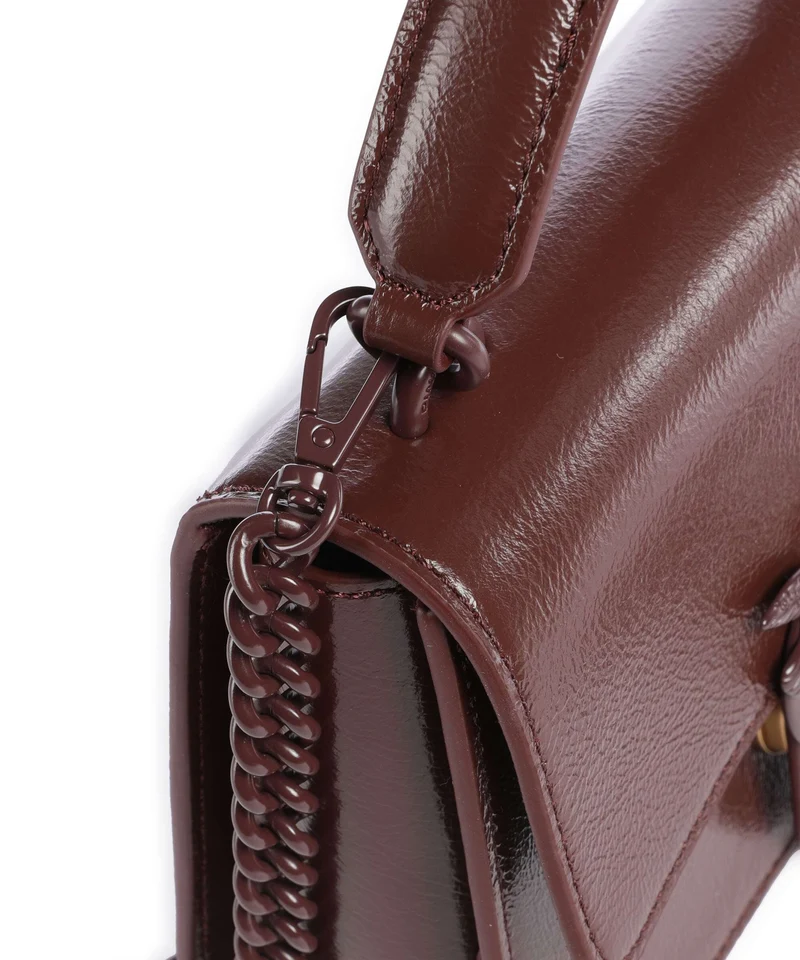Pinko Love One Mini Handtasche burgundy wine
