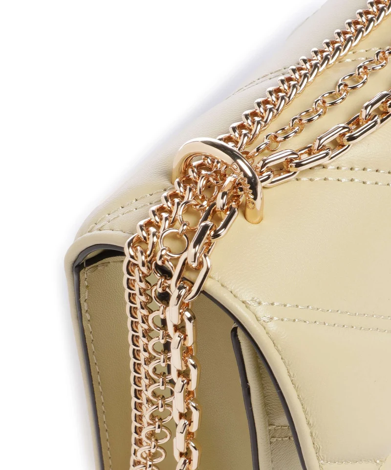 Pinko Love One Mini Schultertasche giallo pastinaca/gold mordore