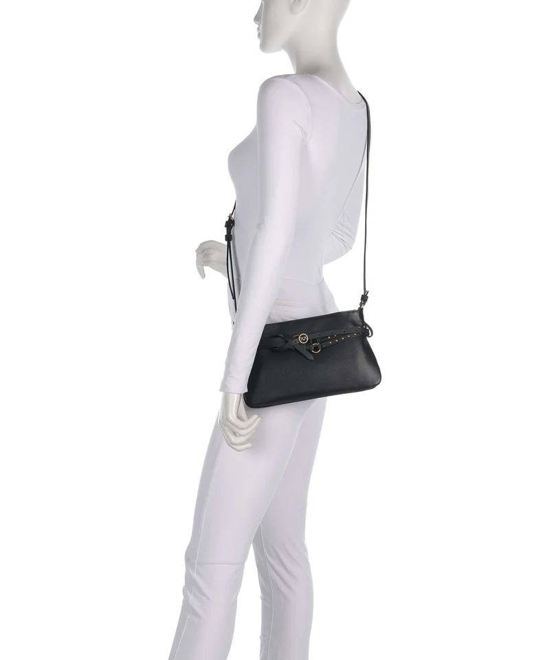 Pinko Belt Mini Schultertasche nero/antique gold