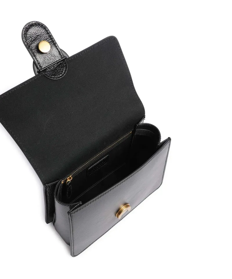 Pinko Love One Mini Handtasche nero limousine block color