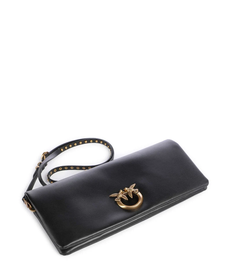 Pinko Click Soft Classic Umhängetasche nero/antique gold