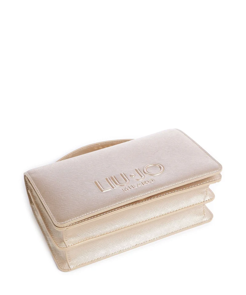 Liu Jo Halona M Schultertasche light gold